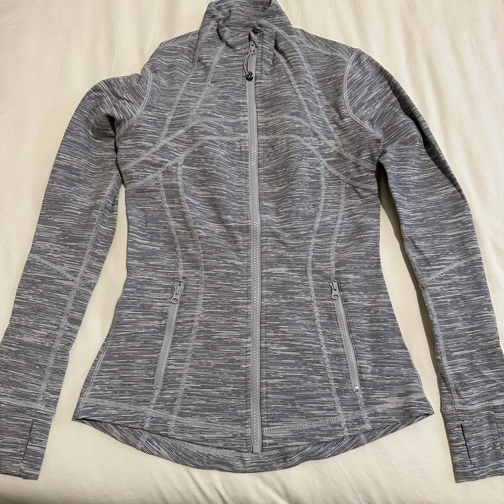 lululemon athletica Heathered Gray Define Jacket